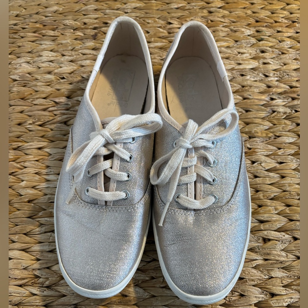 Rose Gold Sparkle Keds Sneakers